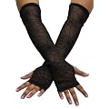 Armstulpen - Schwarze Gothic Spinne