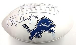 Nick Fairley Signed Detroit Lions Logo Football