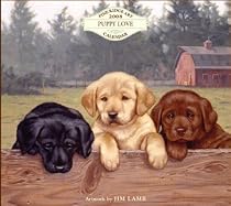Puppy Love by Jim Lamb 2008 Wall Calendar