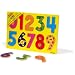 Vilac - 2424 - Jeux et Jouets en Bois - Encastrement chiffres (10 pi�ces)