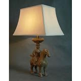Tang Horse Table Lamp with Shade