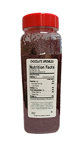 Chef's Quality: Chocolate Sprinkles - 1.5 lb.