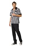 Referee Shirt Adult Costume Medium-Large X-Large