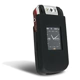 Silicone Skin Case for Blackberry Pearl Flip 8220, Black