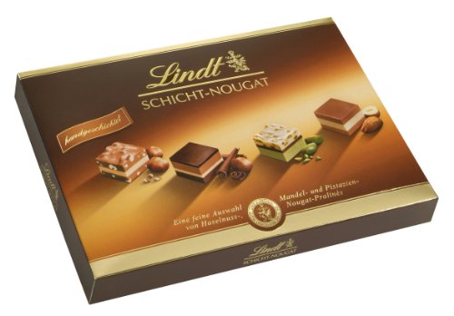 Lindt & Sprüngli Schicht Nougat Pralines, 1er Pack (1 x 125 g)
