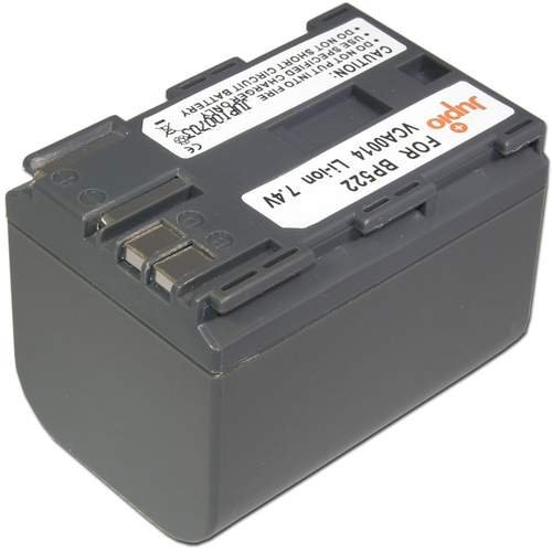 Jupio Camcorder-Akku (Canon BP-522), 2800mAh Preisvergleich