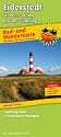 Rad- und Wanderkarte Eiderstedt - St. Peter-Ording - Husum - T&ouml;nning: Mit Ausflugszielen und Freizeiteinrichtungen, reissfest, wetterfest, beschriftbar und wieder abwischbar. 1:50000