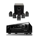 Denon AVR2312 Networking A/V Receiver and Mirage Nanosat Home Theater Package
