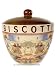 Italian Tuscan Biscotti Jar