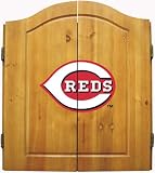Cincinnati Reds MLB Dart Board w/Cabinet