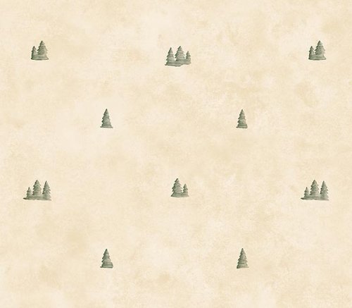 Pine Tree Silhouette Wallpaper (TC49031L)