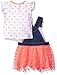 Little Lass Baby Girls' 2 Piece Tutu Skirtall Set Hearts