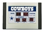 Team Sports Dallas Cowboys Scoreboard Desk Clock
