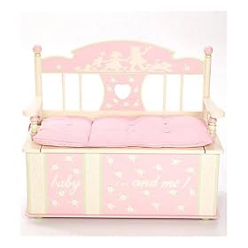 Rock-A-My-Baby Toy Box Bench by Montgomery Ward Kids