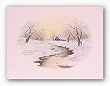 Winter Solitude by Howard Burger 11"x14" Art Print Poster