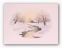 Winter Solitude by Howard Burger 11"x14" Art Print Poster