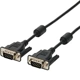ELECOM ノートPC向けプロジェクタ用ケーブル D-sub15ピン(ミニ) 極細 ネジ無 20m ブラック CAC-PNL20BKの画像