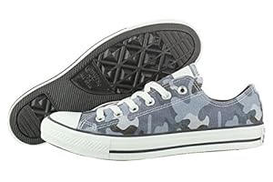 CONVERSE Men's All Star Ox Sneaker (Navy Camo 8.5 M)