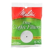 Melitta U S A Inc 628354 White Disc Coffee Filter