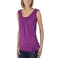 Juniors' Mossimo Supply Co. Drawstring Ruffle Tank - Italian Aster