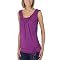 Juniors' Mossimo Supply Co. Drawstring Ruffle Tank - Italian Aster