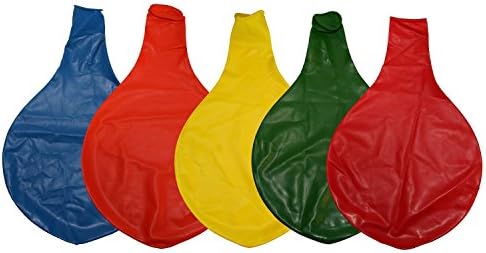 CnHonorable 36 Inch Giant Latex Balloons Pirmary Colors 5PC
