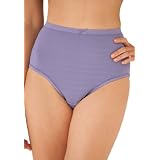 Comfort Choice Plus Size Soft high-cut stretch brief panty