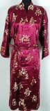Peignoir Kimono Robe Chambre Noble Bordeaux Taille Unique