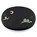 Kotobuki 280-131 2-Tier Bento Food-Storage Box, Burgundy Owl and Moon