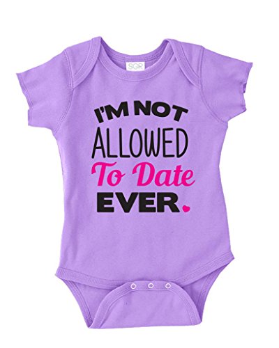 I'm Not Allowed To Date Ever One-Piece Baby Onesie Bodysuit