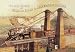 Only Route via Niagara Falls - 16x24 Giclee Fine Art Print framed in Gold (20x30 finished)