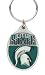 College Team Logo Key Ring - Michigan State Spartans