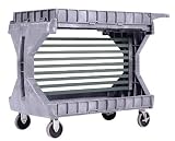 Hanging system required to hang Akro-Bins on Pro Cart, Akro-Mils, Optional 9-Rail Hanging System (1 Each)
