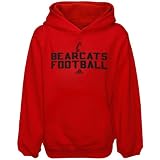 NCAA adidas Cincinnati Bearcats Youth Red Sideline Hoody Sweatshirt-