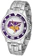 Northern Iowa Panthers Suntime Competitor Game Day Steel Band Watch - NCAA College Athletics