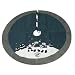 Philadelphia Eagles NFL Snowman Holiday Tree Skirt (48-inch)