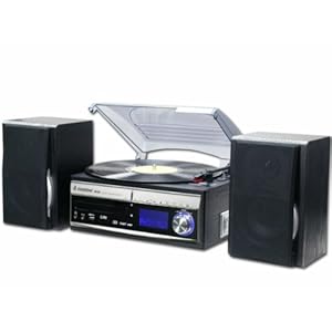 Steepletone Memphis 5-in-1 Music System - 3 Speed Turntable / CD Player / DAB/Analogue FM Radio / USB/SD MP3 Player / Cassette Player / Vinyl to MP3 / Cassette to MP3 / Radio to MP3 Recorder (Silver) Steepletone Memphis 5-in-1 Music System - 3 Speed Turntable / CD Player / DAB/Analogue FM Radio / USB/SD MP3 Player / Cassette Player / Vinyl to MP3 / Cassette to MP3 / Radio to MP3 Recorder (Silver)