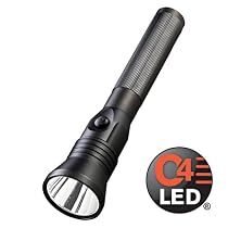 Streamlight 75785 Stinger LED HP Flashlight with 120V AC/12V DC Fast Chargers, Black