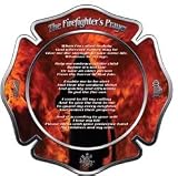 4" Firefighters Prayer Firefighter Decal REFLECTIVE