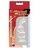 Adam & Eve Cyberglass Scorching Ice Mini G-spot Dong, Clear