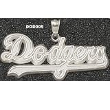 Los Angeles Dodgers Giant Sterling Silver Pendant