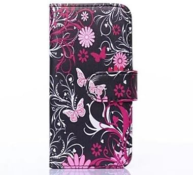 [YO-SHOP]Beautiful Flower Pattern PU Leather Cover with Card Slot Cover for iPhone 6 Plus