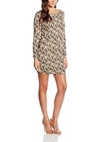 Purple Jam Vestido (Rosa / Blanco / Negro)