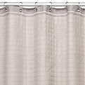 Thomas O'Brien&reg; Geometric Lace Shower Curtain - Taupe (72x72")