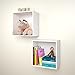 Nexera Wall Shelves 222503, Set of 2, White