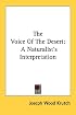 The Voice Of The Desert: A Naturalist's Interpretation