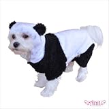 Panda Dog Costume Size: Large (16 - 20 L)