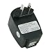 2-Port USB Home Travel Charger for Apple iPhone / iPod (Black) image 2