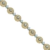 18k Rose and White Gold Diamond Bracelet (2 1/5 cttw, G-H Color, SI2 Clarity), 7.25