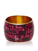 Desigual Brazalete Letters (Morado)